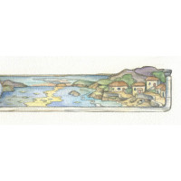 Landscape Create Peace and Joy - Miniature Painting Landscape Create Peace and Joy - Miniature Painting