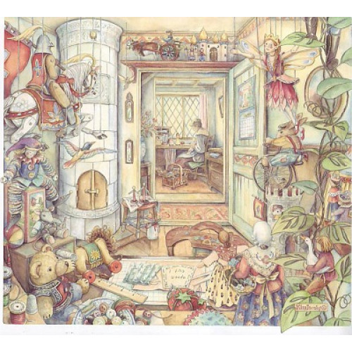 Toy Maker  - Kim Jacobs Art Print 