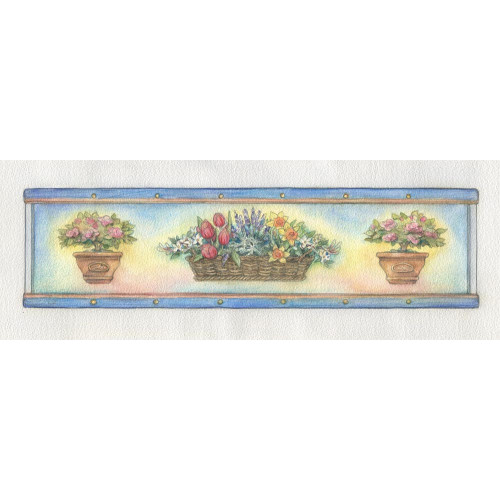 Flower Panel - Small Painting