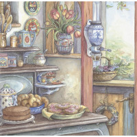 Home Bakery - Original Watercolor Painting Home Bakery - Original Watercolor Painting