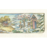 Landscape Cobblestone Way Gateway - Miniature Painting  