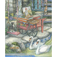 Something for Everyone - Original Watercolor Painting