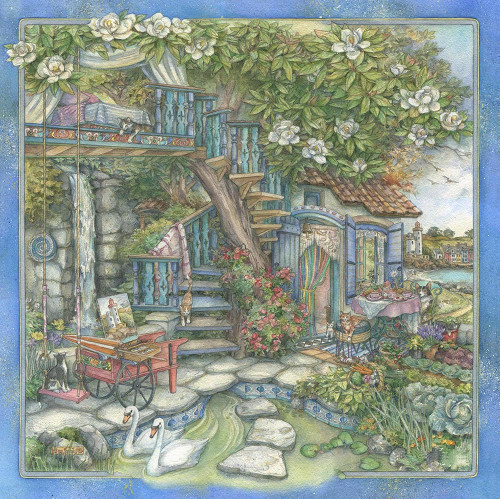 Something for Everyone - Original Watercolor Painting Something for Everyone - Original Watercolor Painting