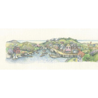 Landscape Spring 1996 Miniature Painting  